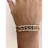 BRACCIALE NEW GOLD A MANETTA